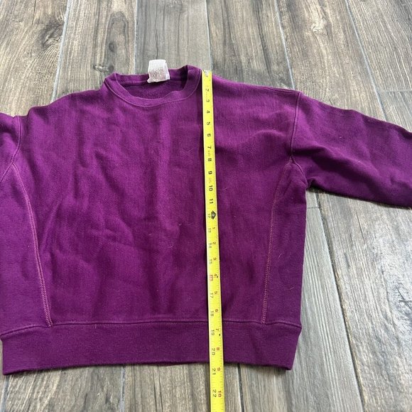Champion reverse weave purple crewneck size medium - Picture 4 of 6